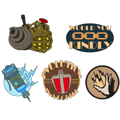 Bioshock Pin Set | Default Title