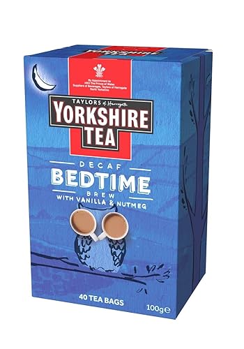 Taylors of Harrogate Yorkshire Tea Bedtime Brew 40 tea bags, 100g - 40 Count (Pack of 1)
