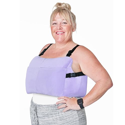 MABOZOO Large Post Mastectomy Pillow, Breast Pillow Post Surgery Pillow for Plus Size Women, After Heart Surgery Pillow for Breast Surgery, Mastectomy Recovery and Heart Surgery Recovery