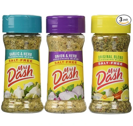 Mrs. Dash Combo All Natural Seasoning Blends 2.5 oz; Original,Onion&Herb,Garlic&Herb by Mrs. Dash