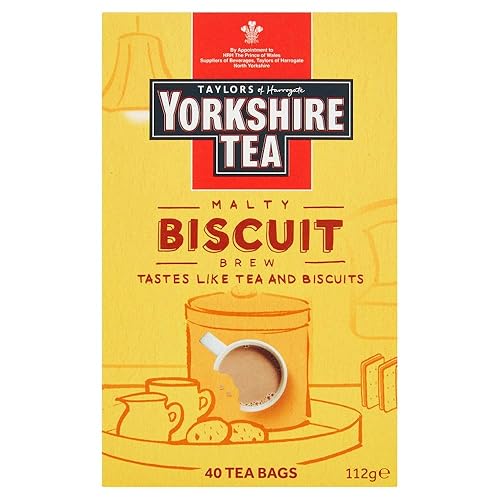 Yorkshire Tea Biscuit Brew 40 Tea Bags 100G (Yorkshire Tea Biscuit Brew 40 Tea Bags 100G)