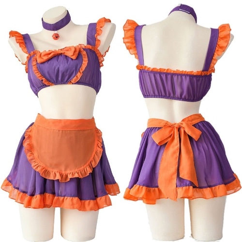 Pumpkin Maid Roleplay Costume