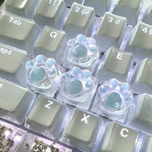 GG Kawaii Animal Paws Transparent Keycaps MK19007