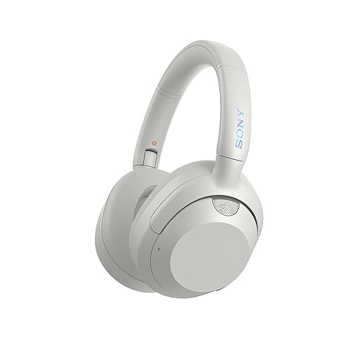 Sony ULT WEAR - Cuffie Bluetooth Wireless con ULT POWER SOUND, Bassi profondi, Noise Cancelling, Fino a 30 ore di durata della batteria, chiara qualità delle chiamate, IOS e Android - Bianco Avorio - Bianco