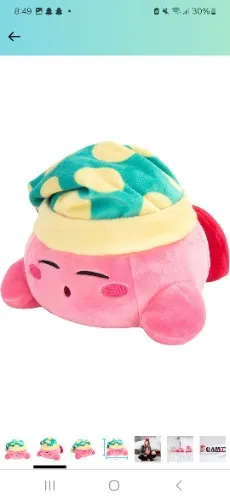 Kirby plushie!!