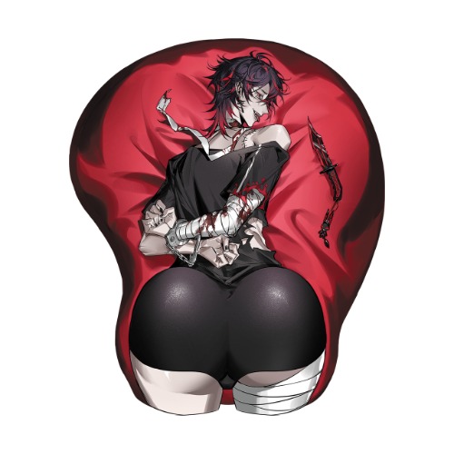Big Booty Soft Mousepad Blessed with Gacha luck by ass particles from The God Of Undead Miracles | Default Title