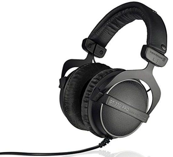 Beyerdynamic DT 770 Pro 250 ohm Professional Studio Headphones (Limited Black Edition) - 250 OHM - Black