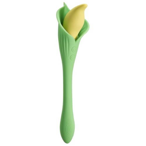 Cloud 9 Spathe Lily Bendable Vibrator - Yellow