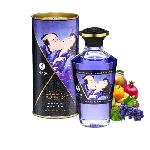 Shunga Aphrodisiac Warming Oils - Exotic Fruits