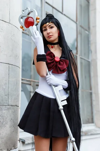 Sailor Pluto Staff- Garnet Rod  Cosplay Prop