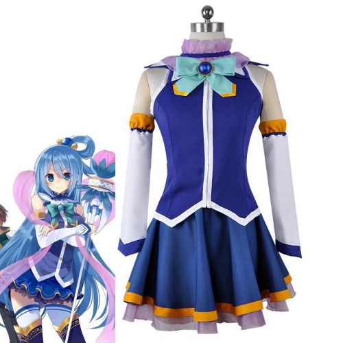 KonoSuba God's Blessing on this Wonderful World Aqua Cosplay Costume mp005878 | M