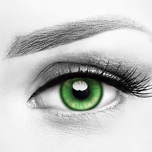 Magic Pop Green Anime Costume Contacts