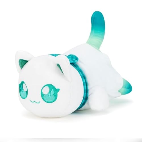 Aphmau Official MeeMeows Ghost Kim Cat Plush (11"); YouTube Gaming Channel