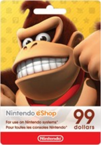 Nintendo eShop Digital Card $99 