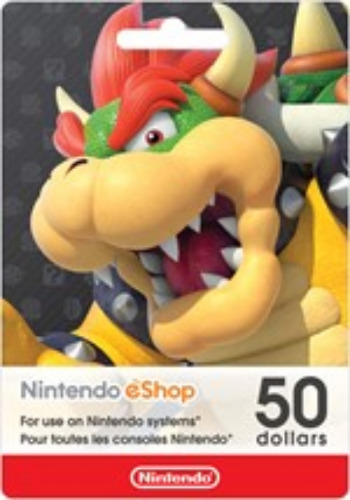 Nintendo eShop Digital Card $50