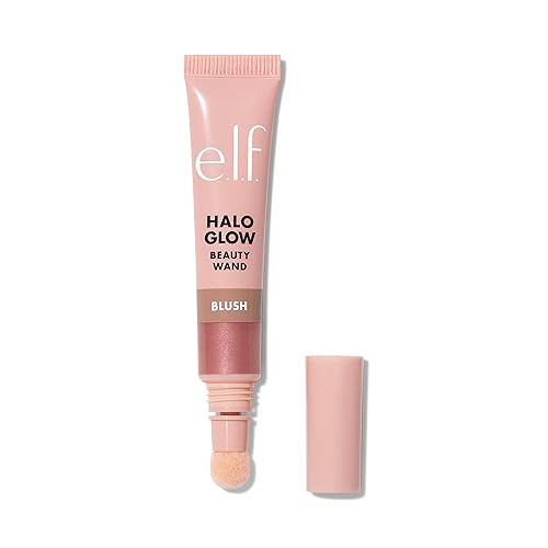 e.l.f. Halo Glow Blush Beauty Wand, Liquid Blush Wand For Radiant, Flushed Cheeks, Infused With Squalane, Vegan & Cruelty-free, Pink-Me-Up - Pink-Me-Up - 10 ml (Pack of 1)