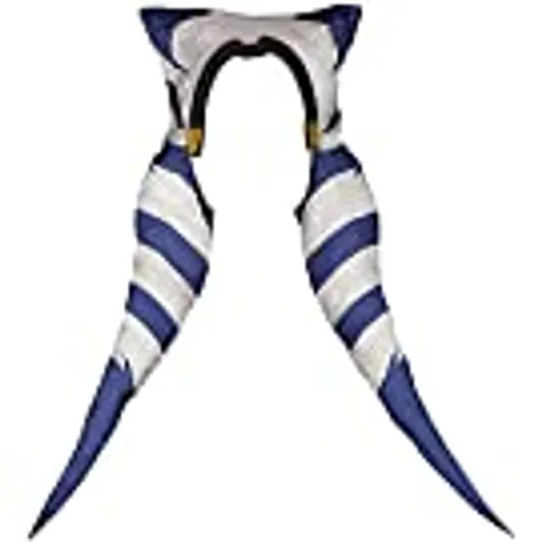 KoleGoe Adult Unisex Ahsoka Tano Hat Headpiece Cosplay Headwear Prop