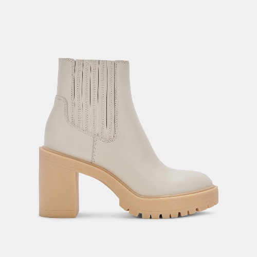 CASTER H2O BOOTIES IVORY LEATHER | IVORY LEATHER / 9.5 / 104