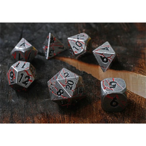 Forged Battle Scarred Dice Set of 7
