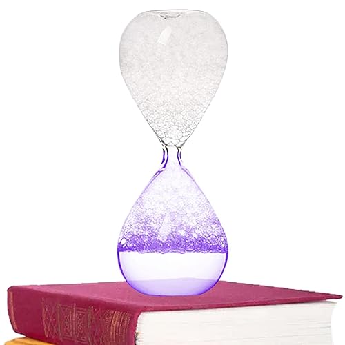 Sablier à Eau - Minuterie de sablier de Chant créatif - Accueil Verre Sablier Décorations pour Les Cadeaux d'anniversaire Cadeaux de