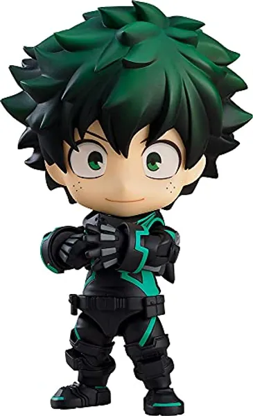 Good Smile My Hero Academia: Izuku Midoriya (Stealth Suit Ver.) Nendoroid Action Figure,Multicolor