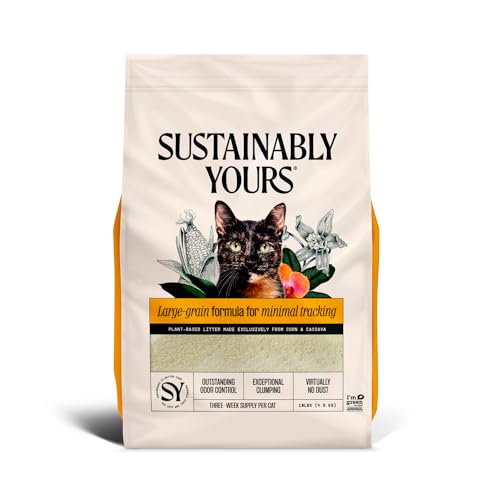Sustainably Yours Cat Litter, Large-Grain Formula 10 lbs - 10 lb - Large grains