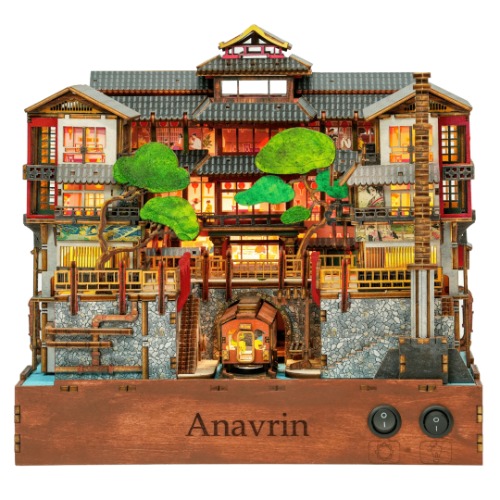 Ginzan Onsen Book Nook | Anavrin (Motion Scene) | Ginzan Onsen DIY Book Nook (Motion Scene)