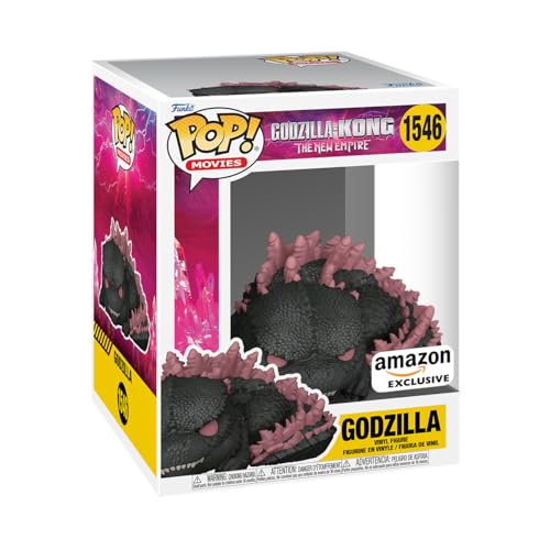 Funko Pop! Movies: Godzilla V Kong 2 - Godzilla - (Sleeping) - Godzilla Vs Kong - Amazon Exclusive - Collectable Vinyl Figure - Gift Idea - Official Merchandise - Toys for Kids & Adults - Movies Fans