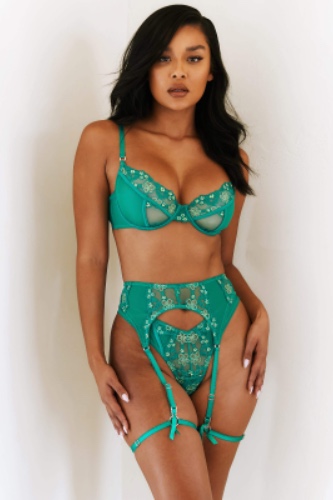 Harper Intimates Bra (Set) - Emerald | 32 / C