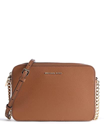 Michael Kors Womens Jet Set Large Satchel - Brown (Brown)