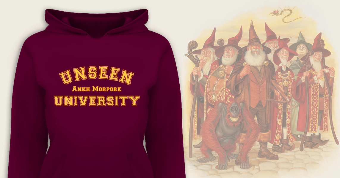Unseen University College Hoodie