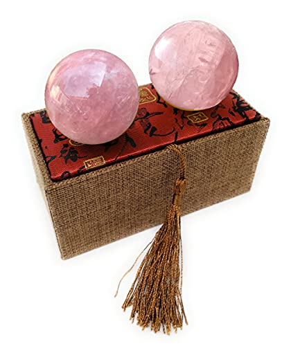 Rose Quartz Baoding Balls