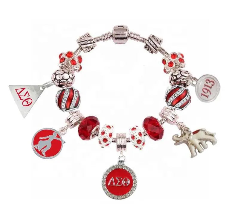 Delta Sigma Theta Cherish Charm Bracelet | Default Title