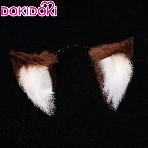 【Chocola/Vanilla Ready For Ship】DokiDoki Game Anime Nekopara Cosplay Chocola/Vanilla/Coconut Hair Band Cat Ears Lolita Cute | Chocola-Ready For Ship