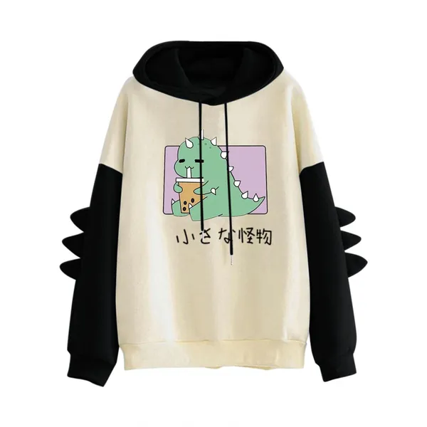 ONHUON Sweatshirts for Women,Cute Sweatshirt for Womens Teens Girls Animal Cosplay Hoody Tops Anime Hoodie Kawaii Sweater