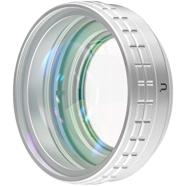 Wide Angle Lens for Sony ZV1, ULANZI WL-1 ZV1 18mm Wide Angle/ 10X Macro 2-in-1 Additional Lens for Sony ZV1 Camera (White) - White