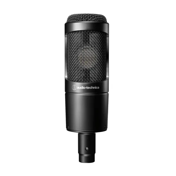 Audio-Technica AT2035 Cardioid Condenser Microphone, Perfect for Studio, Podcasting & Streaming, XLR Output, Includes Custom Shock Mount - AT2035