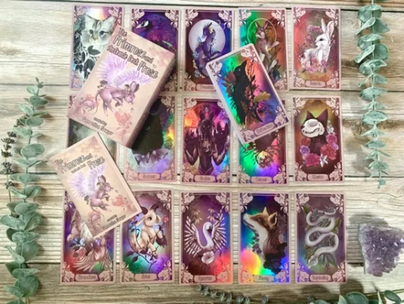 OPAL EDITION: the Primrose and Prose Oracle Deck 40 Card | Etsy