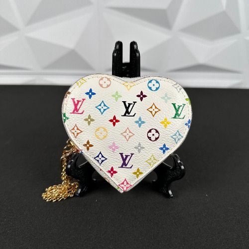 Louis Vuitton Murakami Multicolor Heart Coin Purse