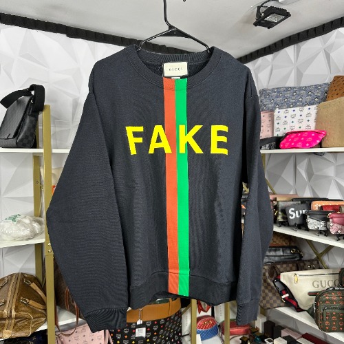 Gucci Not/Fake Sweatshirt