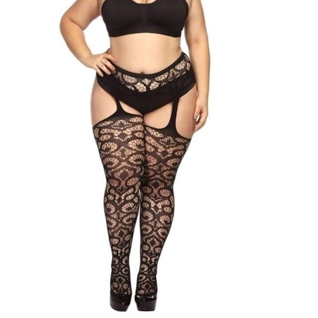 Plus Size Pantyhose - Style 5