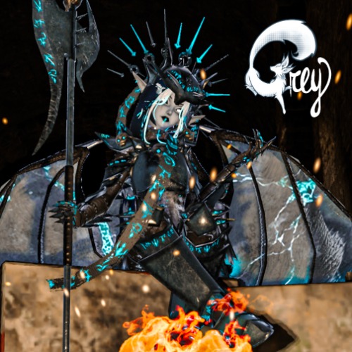 VRChat Avatar Fallen Paladin