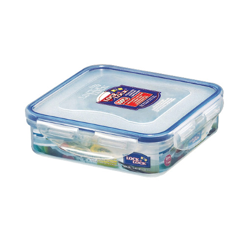 Lock & Lock 70069 Classic Short Square Container, Clear - 0.6 ml $6.00