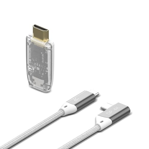 GENKI ShadowCast 2-4K USB 3.2 Smallest External Capture and Streaming Card - Record and Stream in 1080P 60Hz with Great Performance for The iPad, PS5, PS4/Pro, Xbox Series X/S, Switch, Mac, Windows - Alpine White