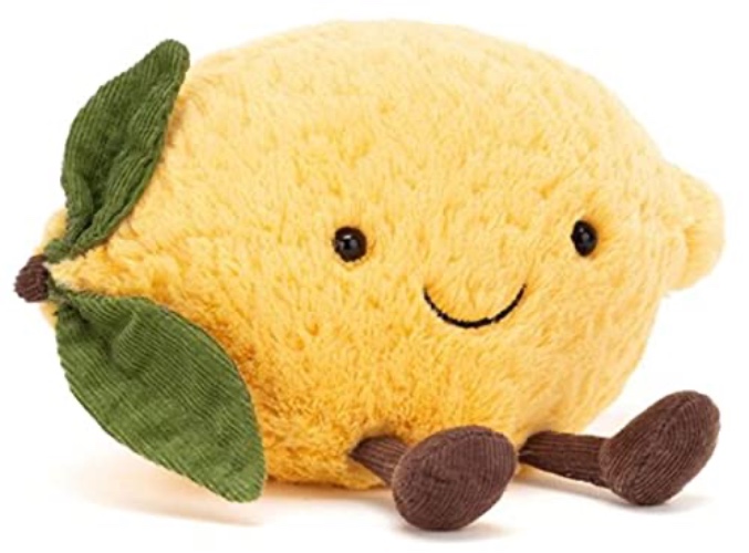 Jellycat Amuseable Small Lemon Plush Soft Toy