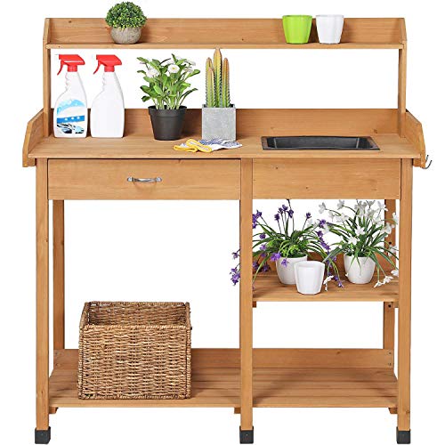 Outdoor Garden Work Bench