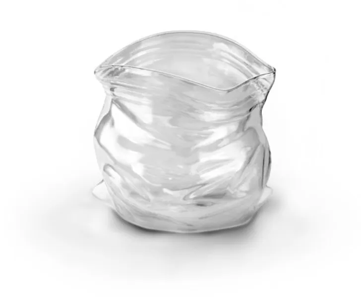 Genuine Fred UNZIPPED Hand-Blown Glass Bowl, One Size
