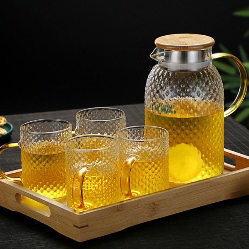 Heatproof Glass Jug/Cups - 12oz Cup (350ml)