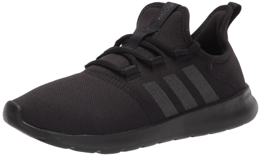 adidas Women's Cloudfoam Pure-2.0 Running Shoe - 8.5 Black/Black/Core White