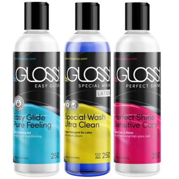 Latex Care KIT - Perfect SHINE - Easy GLIDE - Special WASH